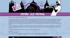 Desktop Screenshot of oxfordjazzfestival.com